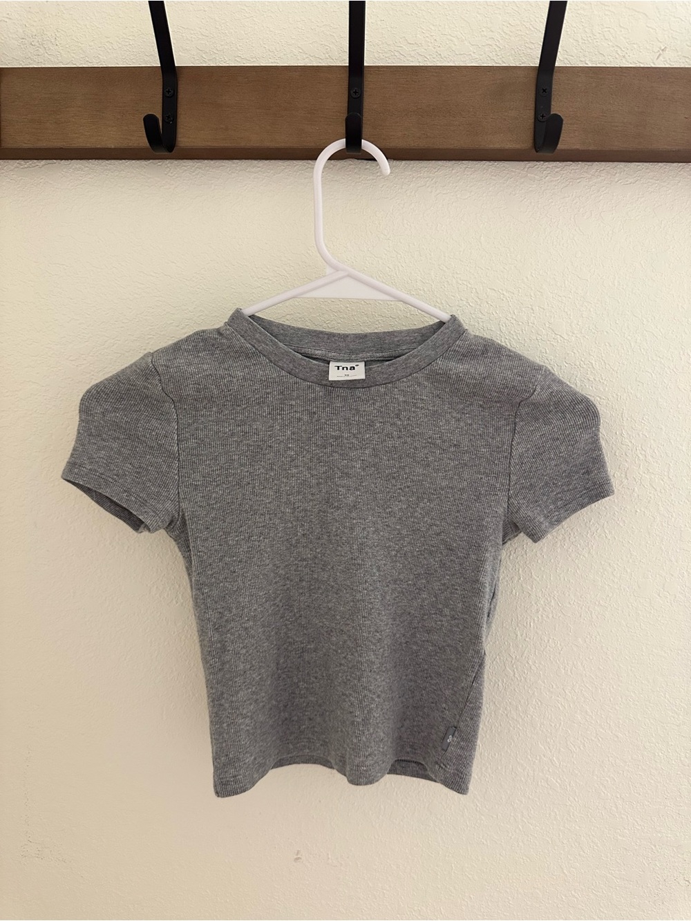 TNA Kids Short Sleeve Crewneck Tee - Gray